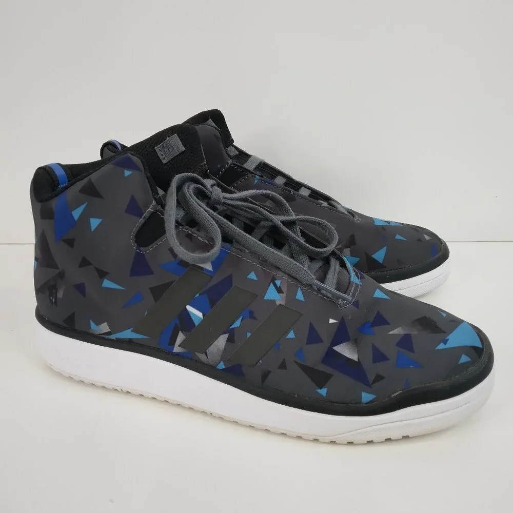 Adidas  High-Top Lace up Sneakers Size 6
